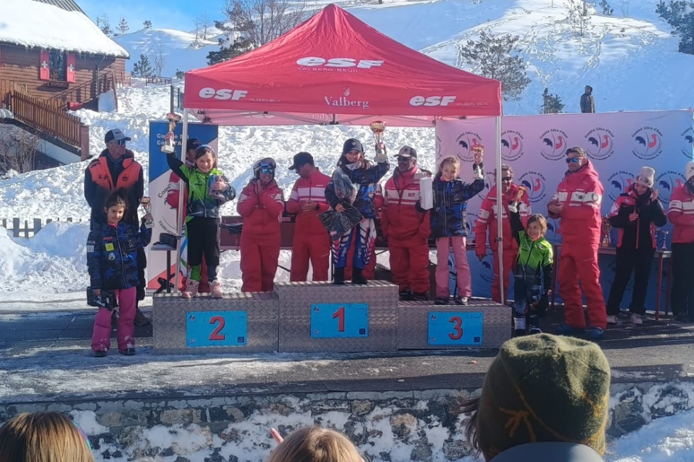Podium Dragon Cup Valberg